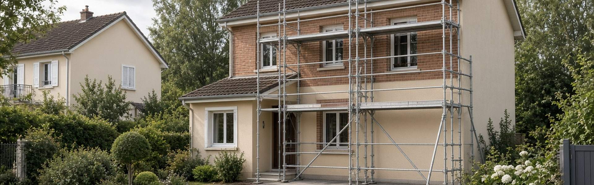 Location échafaudage pour particuliers en Île-de-France
