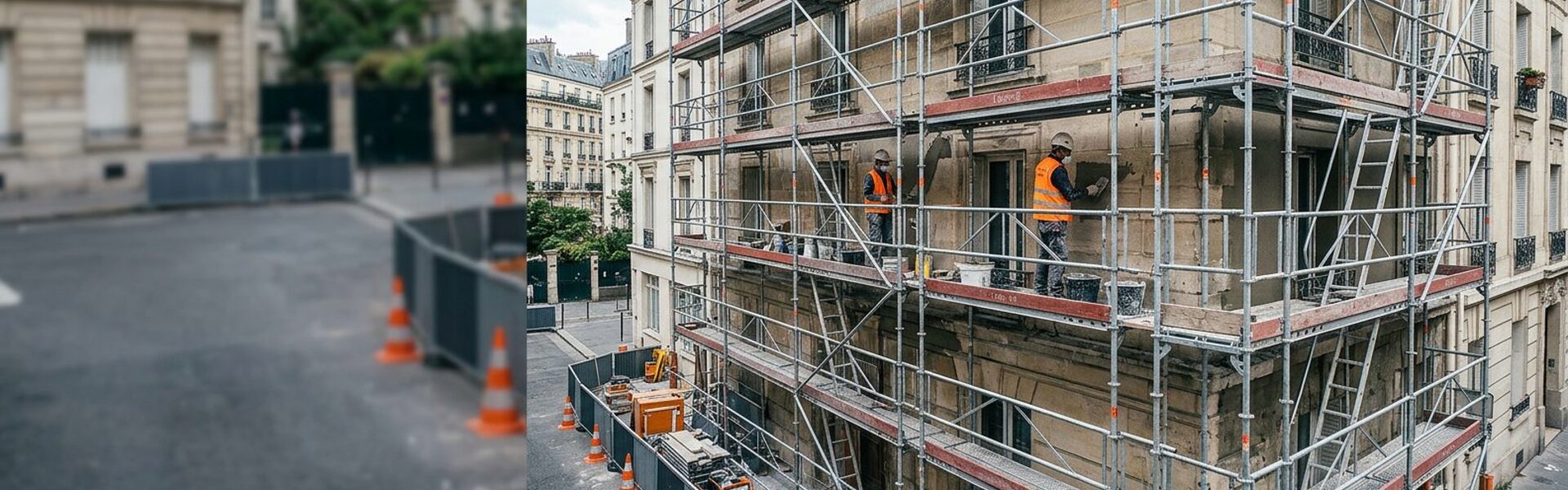 Location échafaudage pour professionnels en Île-de-France